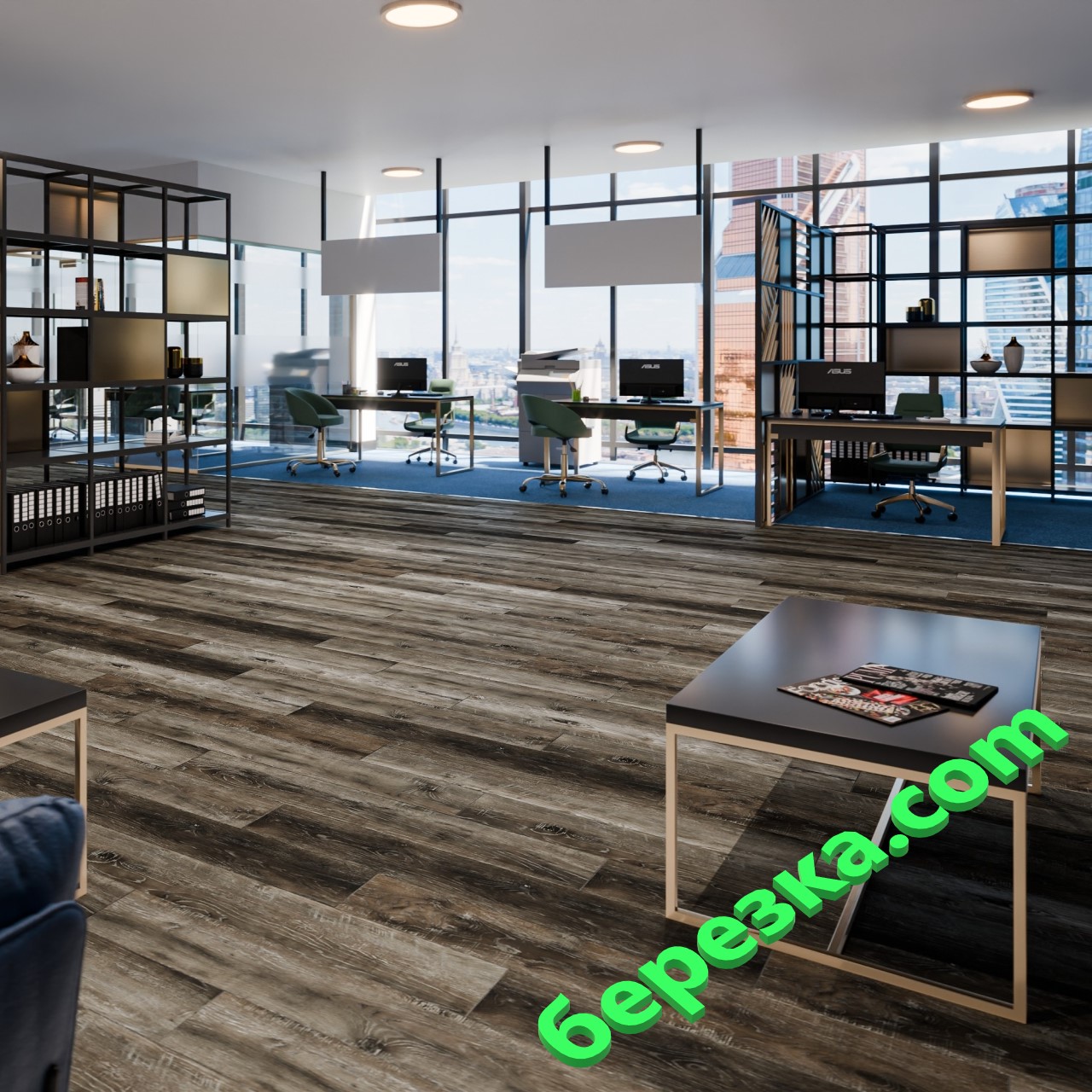 Дуб Рустикальный черный TCM369-7-LVT — изображение 7