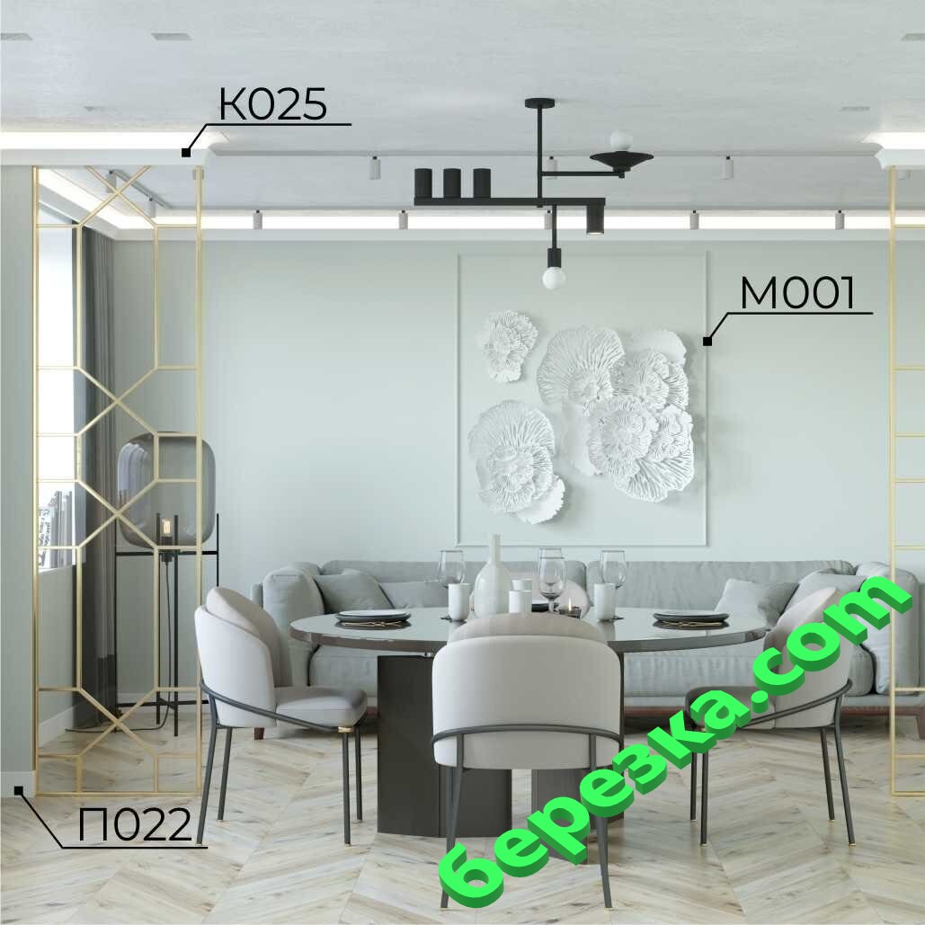 Плинтус PX022, 100х22х2000мм, Экополимер/20 — изображение 5