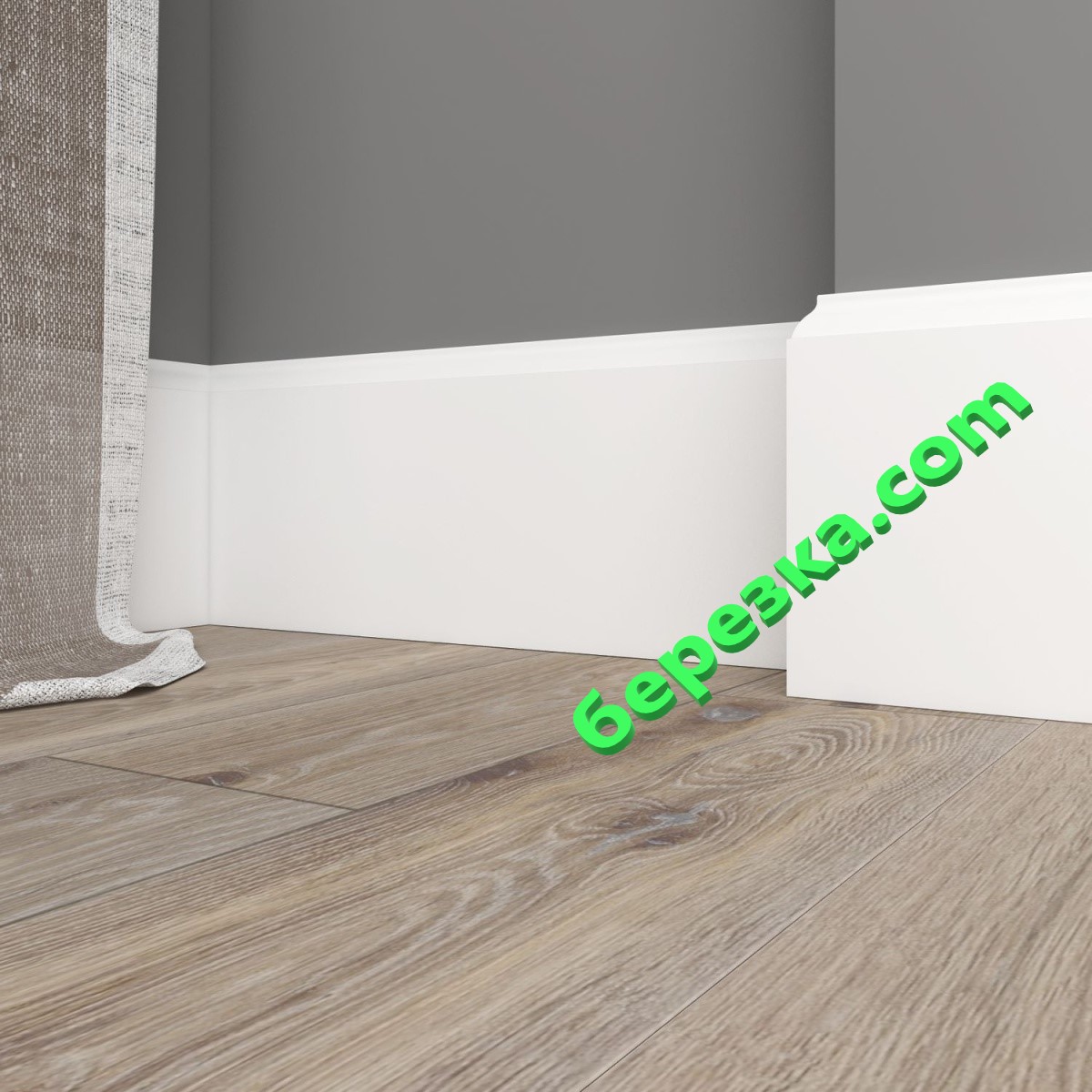 Плинтус ЛДФ Ultrawood base 0008 i (2000х134х12) — изображение 3