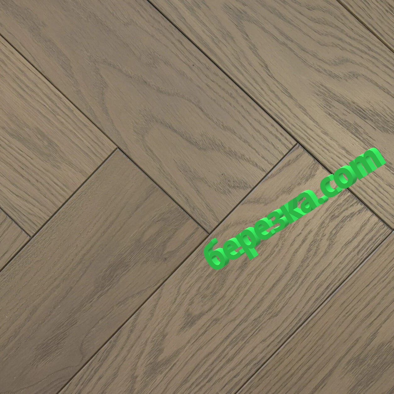 Инженерная доска herringbone AlixFloor Дуб дымчато-серый