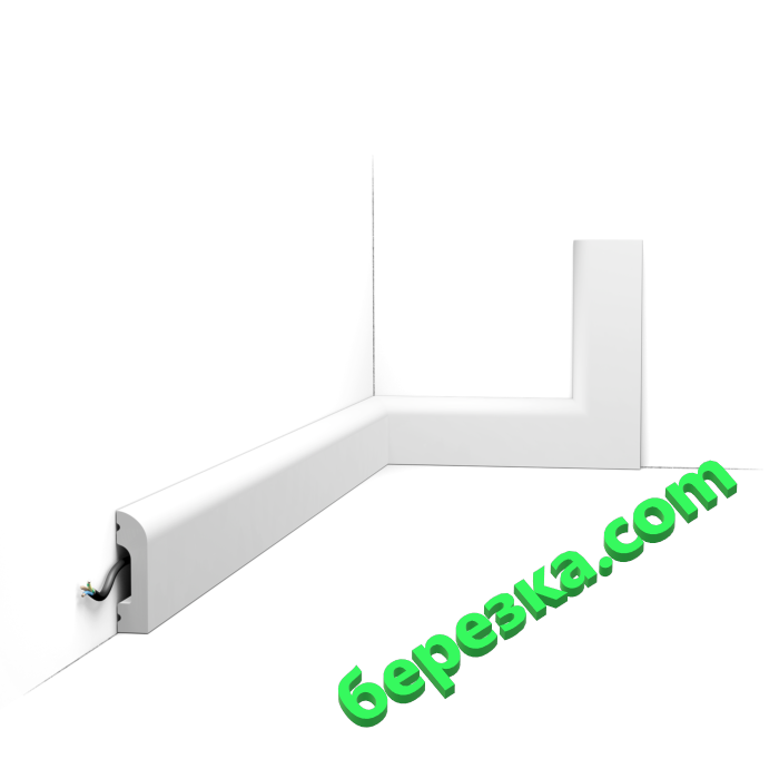 Плинтус ORAC DECOR SX182 CASCADE 2000х50х13 мм.