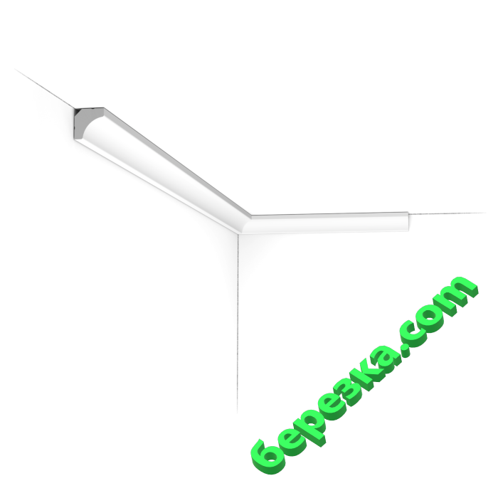 Потолочный карниз ORAC DECOR C250 2000х16х16 мм.