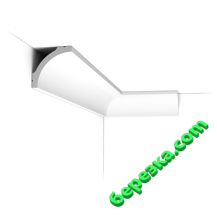 Потолочный карниз ORAC DECOR CB522N 2000х67х67 мм.