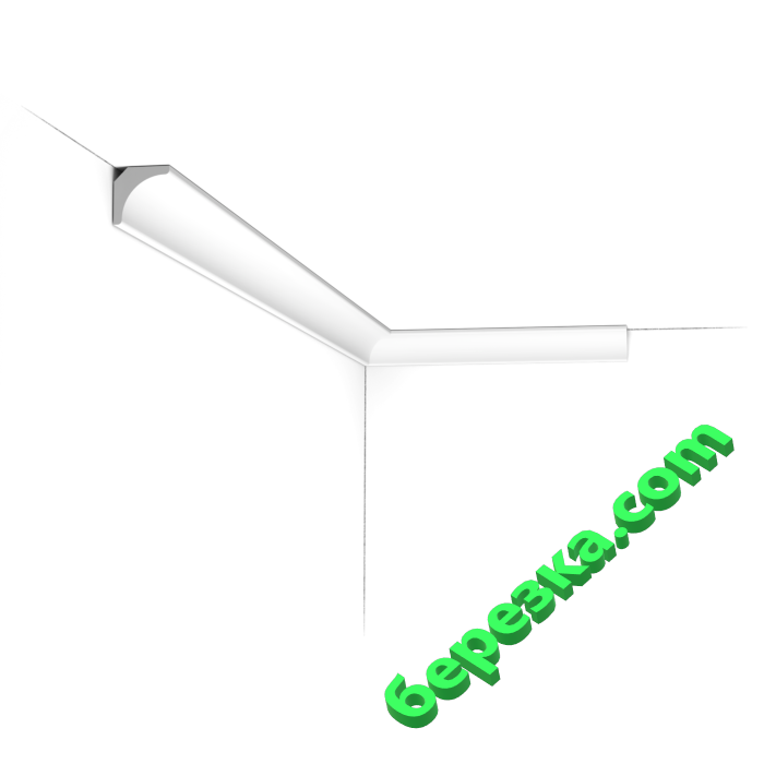 Потолочный карниз ORAC DECOR CX133 2000х20х20 мм.
