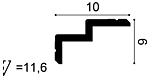 Потолочный карниз ORAC DECOR С390 Steps 2000х60х100 мм. — изображение 2