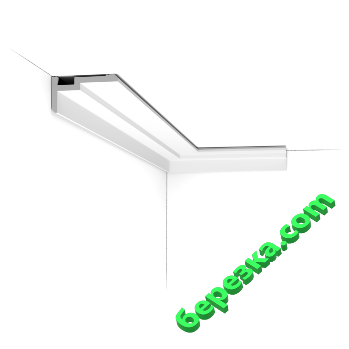 Потолочный карниз ORAC DECOR CX197 U-STEPS 2000х50х93 мм.