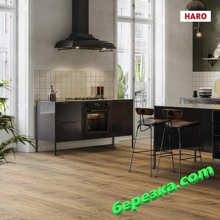 Ламинат Haro Tritty 100 Gran Via 4V Дуб Эмилия Медовый