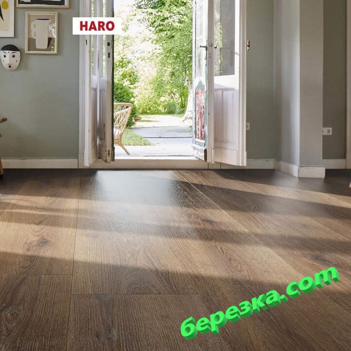 Ламинат Haro Tritty 100 Gran Via 4V Дуб Контура Дымчатый — изображение 4
