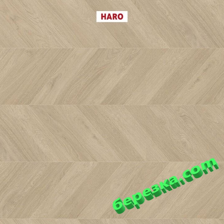 Ламинат Haro Tritty 200 Aqua Chevron 4VM Дуб Белый Шеврон