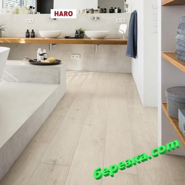 Ламинат Haro Tritty 200 Aqua Gran Via 4V Дуб Сицилия Белый — изображение 3