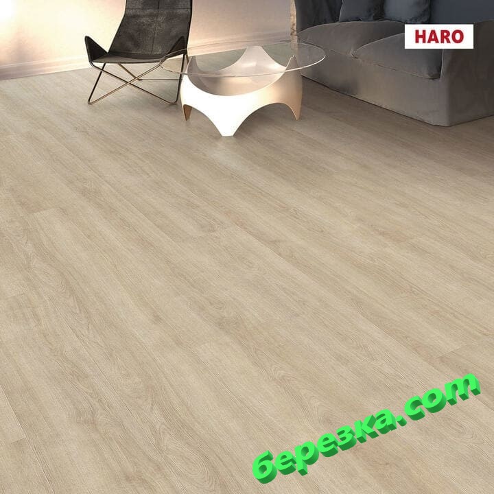 Ламинат Haro Tritty 200 Gran Via 4V Дуб Элеганза Кремово-Бел...