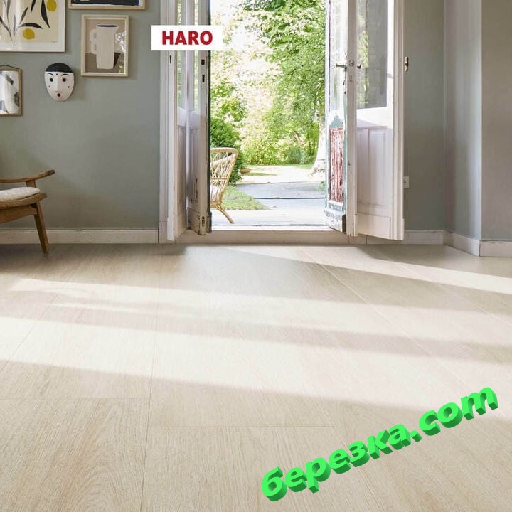 Ламинат Haro Tritty 200 Gran Via 4V Дуб Элеганза Кремово-Белый — изображение 4