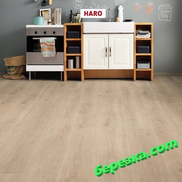 Ламинат Haro Tritty 200 Gran Via 4V Дуб Венето Кремовый — изображение 3